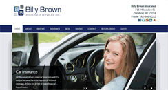 Desktop Screenshot of billybrowninsurance.com